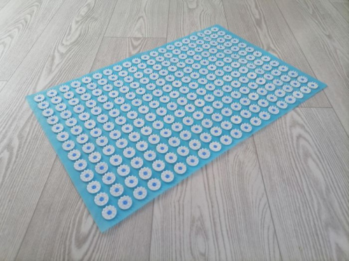 Аппликатор игольчатый (коврик) 410х630 мм голубой 998305
