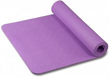 Коврик для йоги 0,6х61х173 см фиолетовый с тиснением IN020 27417