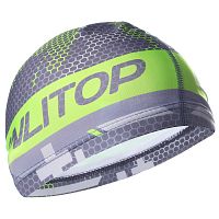 Шапочка для плавания Lyc Onlitop серо-зеленая 3242948