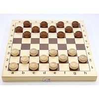 Шашки дерево с доской 30х16х3,5 см ШК-11 995914