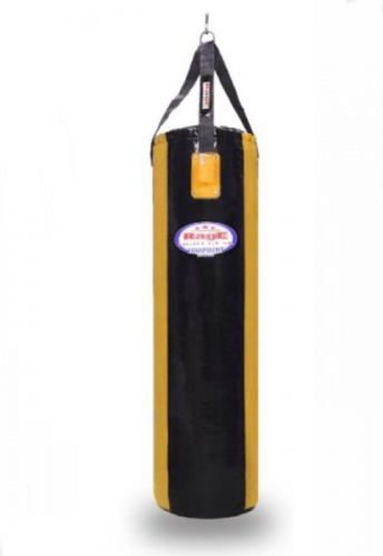 Мешок боксерский 150 см Rage fight gear черно-желтый 03564