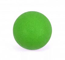 Мяч массажный 06 см 135 гр гладкий твердый мфр зеленый 997752