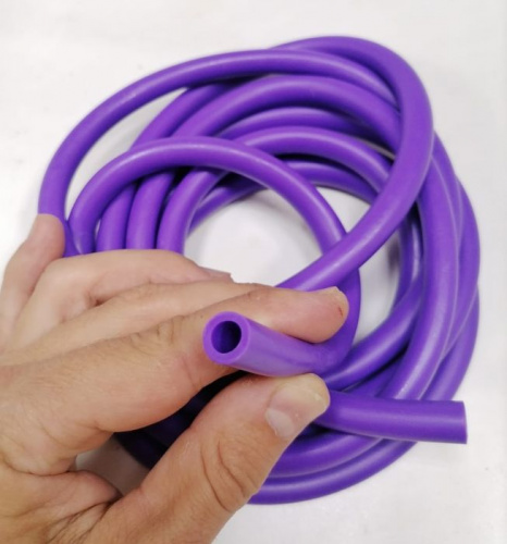 Эспандер (труба латекс) 3 м, 2x11 мм фиолетовый 995969 Эспандер (труба латекс) 3 м, 2x11 мм фиолетовый 995969