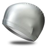 Шапочка для плавания PU Coated Mesuca серый 02063