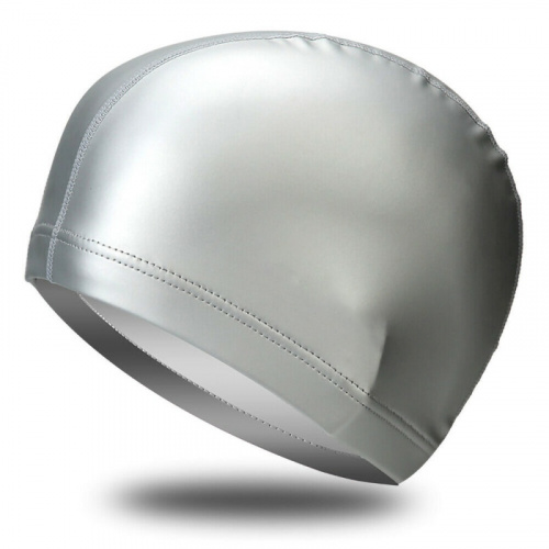 Шапочка для плавания PU Coated Mesuca серый 02063