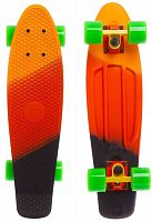 Скейтборд 28х7,5" (70х19 см) Пениборд трехцветный 2708 OFT