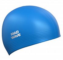 Шапочка для плавания латексная Solid Soft синий 0565 04W 995782