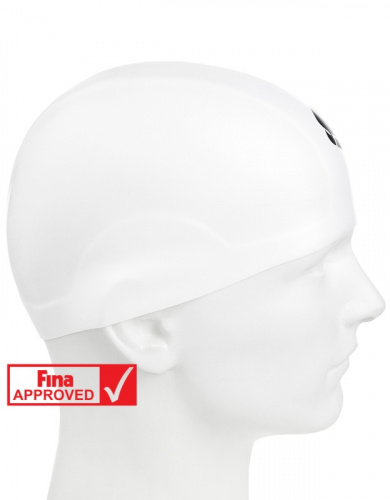 Шапочка для плавания R-Cap, L, белый