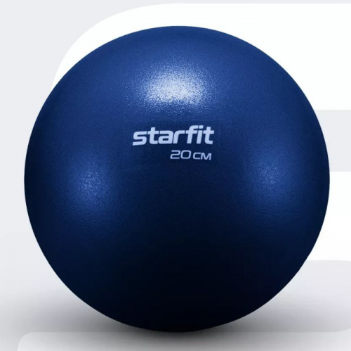 Мяч для йоги 20 см синий Starfit 995520