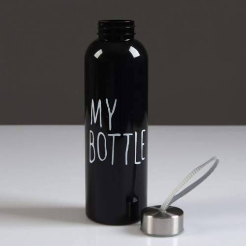Бутылка для воды 500 мл "My bottle" черная 2463605 фото 2