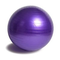 Мяч фитнес 55 см зел, син, красн, фиол, роз с насосом FIT-05-001-55 Sport4life