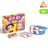 Игра настольная "Кто я?" с картинками 5+ 4498061