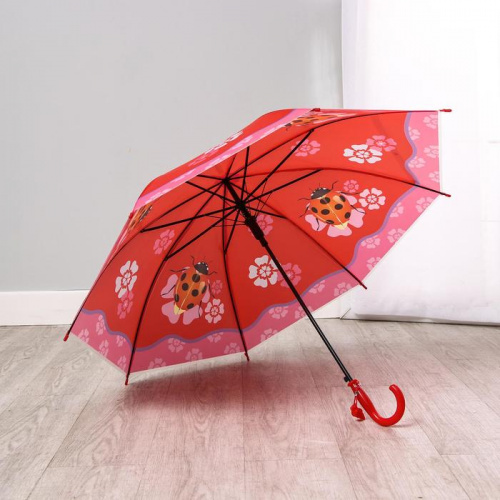 Зонт детский "Божья коровка" R40 см 2484749 фото 2