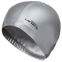 Шапочка для плавания PU Coated 7530 серебро 358796