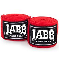 Бинты боксерские 3,5 м х/б красный Jabb JE-3030 310990