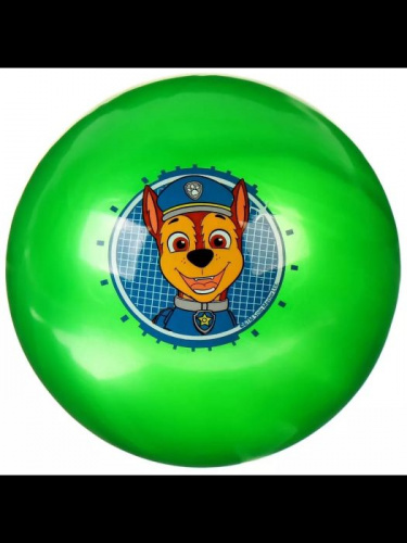 Мяч ПВХ 16 см Paw Patrol "Гончик" зеленый 5083416 фото 2 Мяч ПВХ 16 см Paw Patrol "Гончик" зеленый 5083416 фото 2