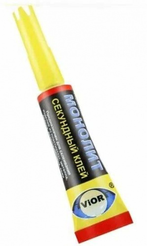 Клей секундный Монолит Aviora 3г 96618 Клей секундный Монолит Aviora 3г 96618