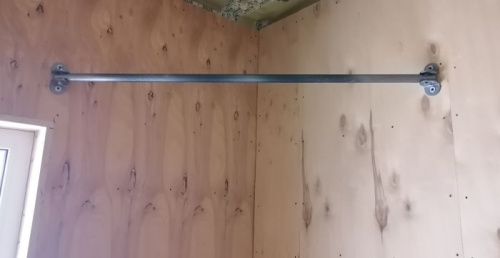 Турник для проема 120 см, 28 мм, угловой 998183 фото 4