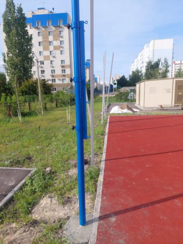 Стойки универсальные (большой теннис, бадминтон, волейбол) со стаканами 620022 фото 3