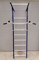 ДСК Вертикаль Юнга-5+ТБ враспор, синие стойки, белые пер (ширина 70 см) 9975109