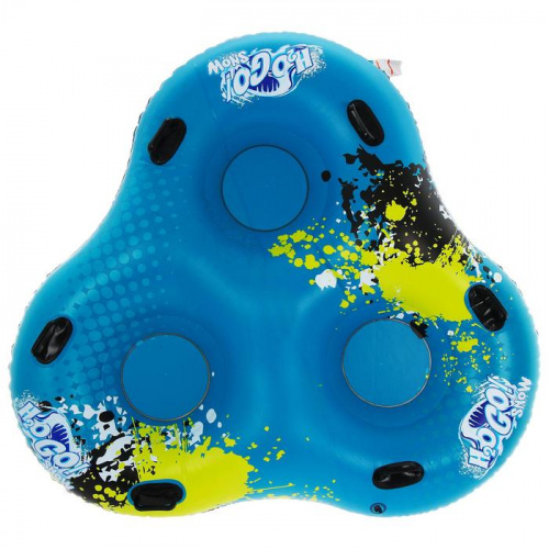 Ватрушка бескамерная (тюбинг) 152х152 см H2OGo Snow Bestway 3-х местная 39052/5306420 фото 2