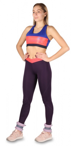 Утяжелители 0,5 кг х 2 неопрен синий SM-260 Indigo 26100 фото 4