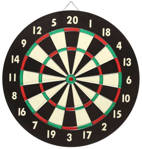 Дартс 12" 30 см 4 дротика по 6гр. IN110 00587 01531