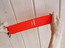 Эспандер-кольцо (лента) замкнутое 5 см красный 20 кг IN260 02634-2 996978