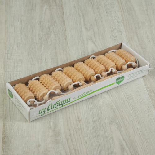 Массажер ленточный деревянный МА3215 с шипами 1403385 21755 фото 4 Массажер ленточный деревянный МА3215 с шипами 1403385 21755 фото 4