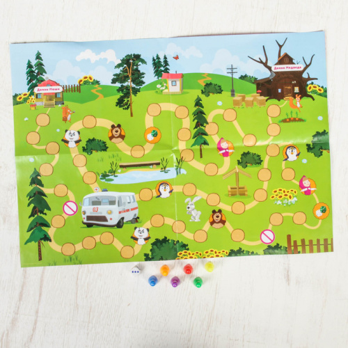 Игра-ходилка "Маша идет в гости к медведю" 2439737 фото 2