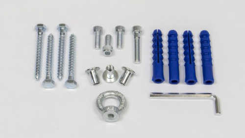 Турник настенный 3 хвата наклонные ручки ДТ (графит) 998268 фото 2