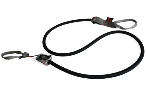Эспандер для пресса (1 силик жгут) 1,3 м черный 18,1 кг LTX OFT Total Body PapaZ