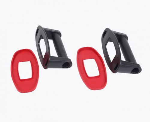 Упоры для отжиманий черно-красные 996885 фото 2