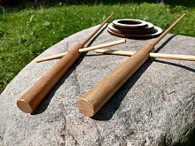 Игра Кольцеброс на шпагах (Серсо на шпагах) 2 шпаги + 8 колец цвет дуб 996195