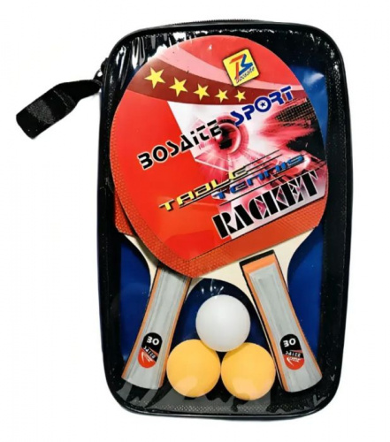 Набор для пинг-понга 2 ракетки + мячи Bosaige Sport 995944