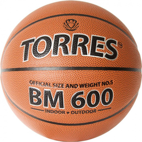 Мяч баскетбольный №5 Torres BM-600 B32025 11725