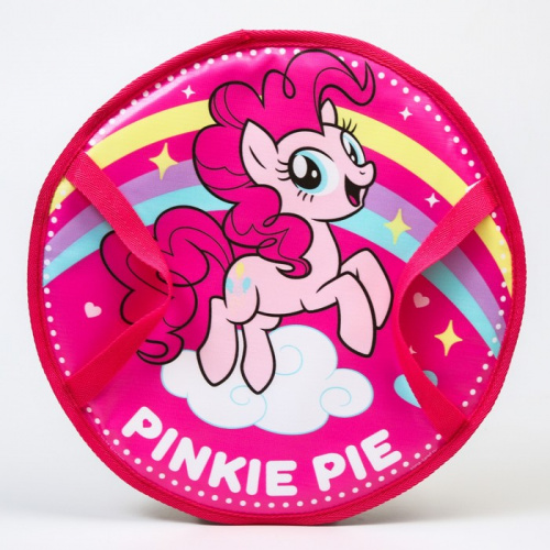 Санки-ледянки Сидушка мягкая "Pinkie Pie" 36 см розовая 7183950 Санки-ледянки Сидушка мягкая "Pinkie Pie" 36 см розовая 7183950