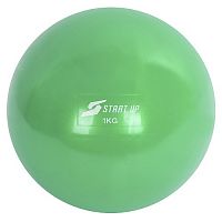 Медицинбол 1 кг ПВХ зеленый Start Up NT18024 d-11 см 356217
