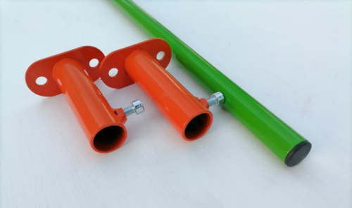 Турник для проема 105-120 см зелено-оранжевый 996582 фото 3 Турник для проема 105-120 см зелено-оранжевый 996582 фото 3