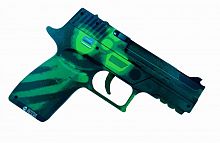Макет Пистолета фанера P250 Ядерная угроза (резинкострел) 998542