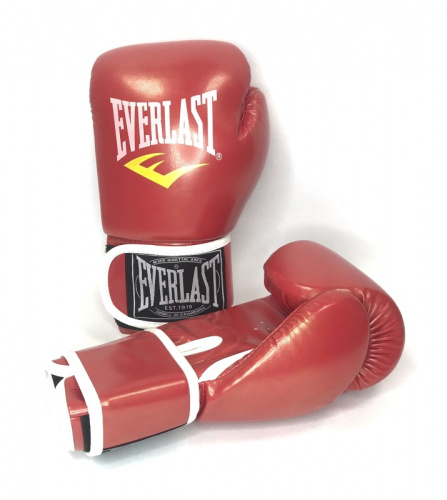 Перчатки боксерские 14 унц Everlast красный 0588