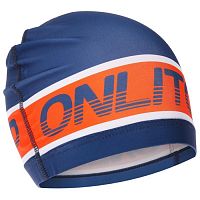 Шапочка для плавания Lycra Onlitop сине-оранжевая 5089116