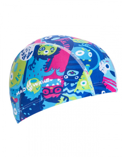 Шапочка для плавания детская Lycra Friendly Alien Junior