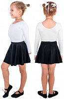 Юбка гимнастическая 24-26 черный лукра SM-079 997130