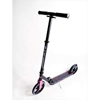 Самокат 200 мм 200 Pink/LOW черно-розовый 32193