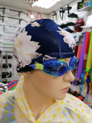 Шапочка для плавания Lyc мультицвет Шапочка для плавания Lyc мультицвет