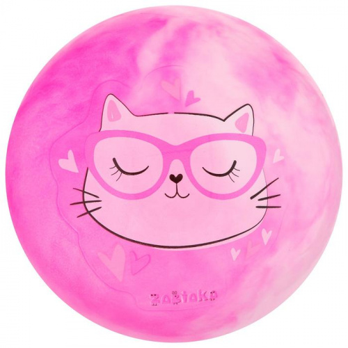 Мяч ПВХ 16 см Кошечка в очках, 60 гр 4160700 фото 2 Мяч ПВХ 16 см Кошечка в очках, 60 гр 4160700 фото 2