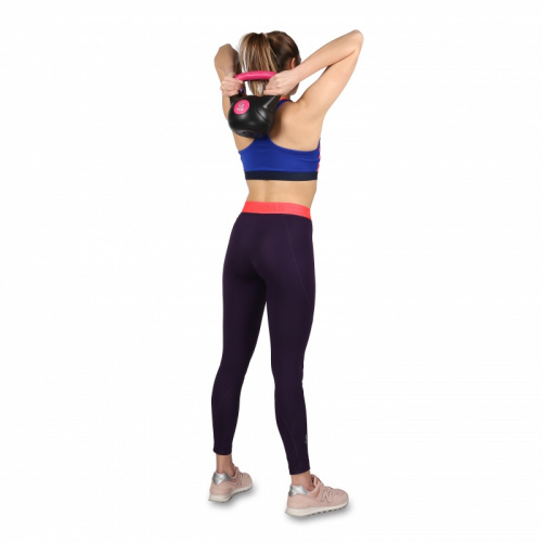 Гиря 02 кг IN125 пластик черно-красная 27647 фото 4