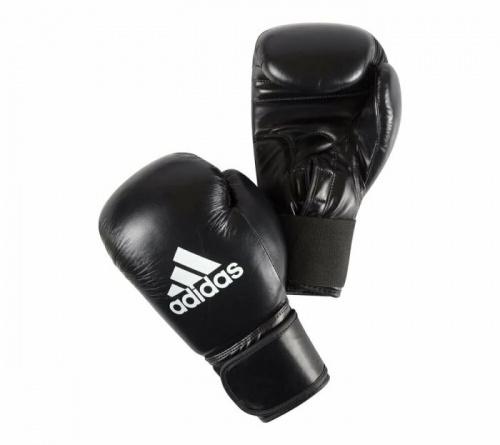 Перчатки боксерские детские 2 унц Adidas черный 995442