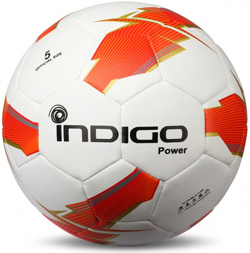 Мяч футбольный №5 Indigo Power Z02